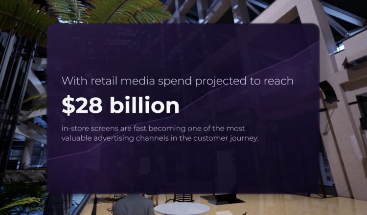 Retail media spend projection statistic
