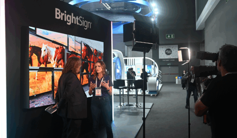 BrightSign at ISE 2024
