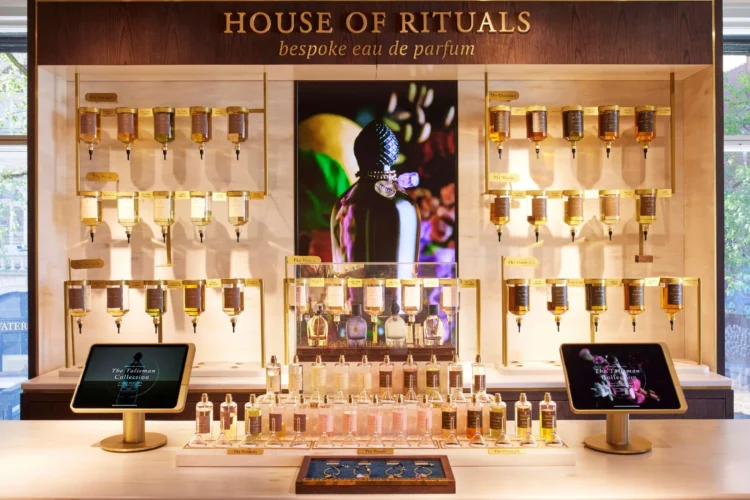 House of Rituals, interactive retail demo powered by BrightSign
